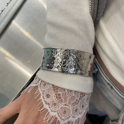 Simple Beads Open Layered Bracelets