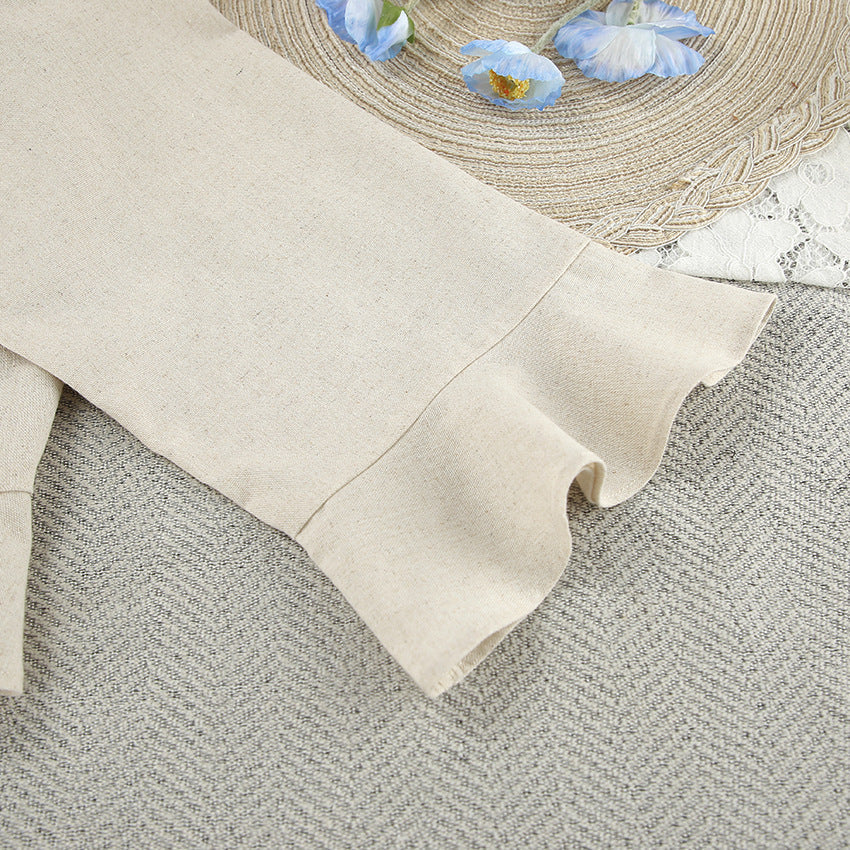 Flounce Simple Loose Homewear Sets