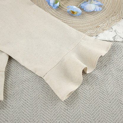 Flounce Simple Loose Homewear Sets