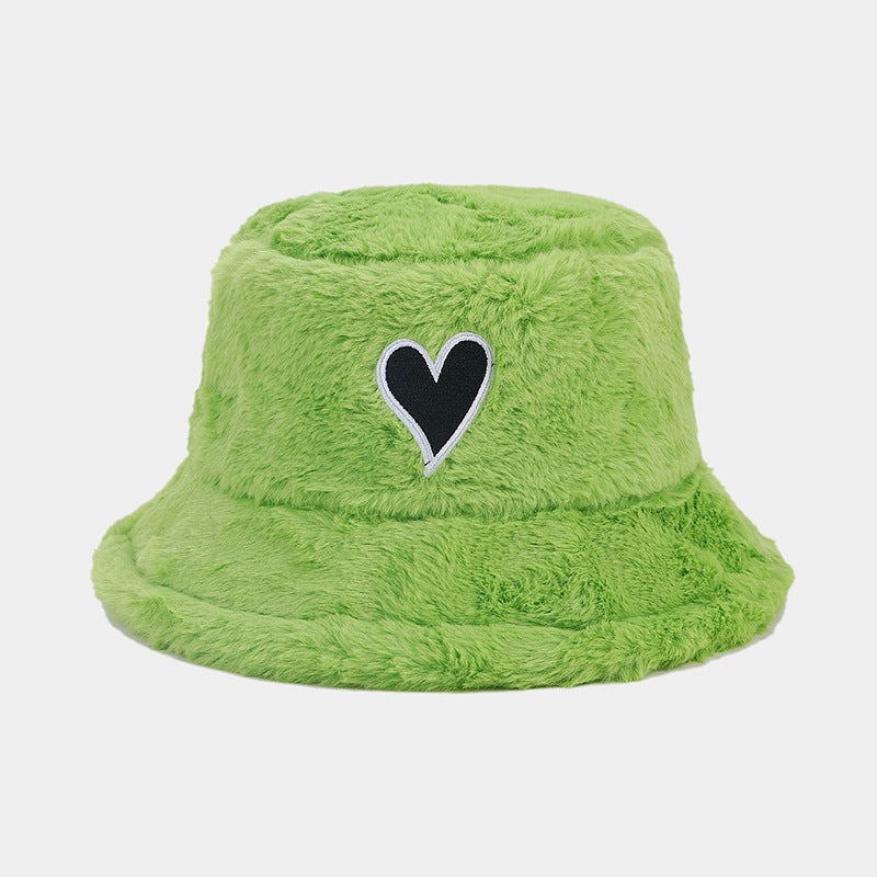 Love Patch Simple Soft Bucket Hats