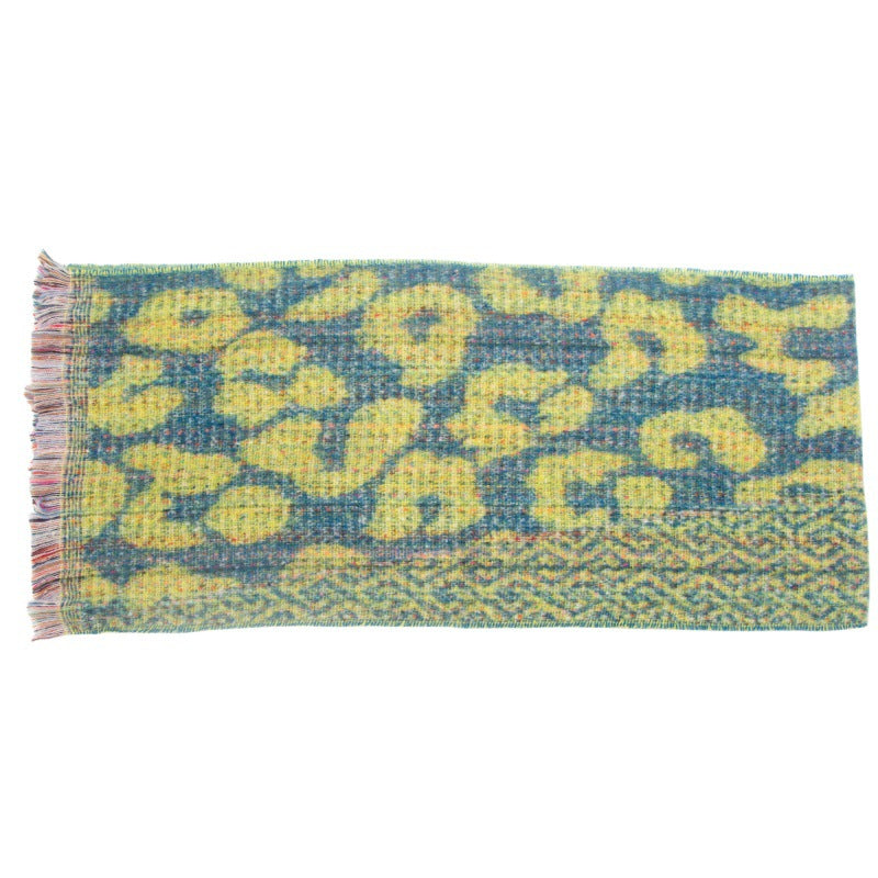 Leopard Print Contrast Color