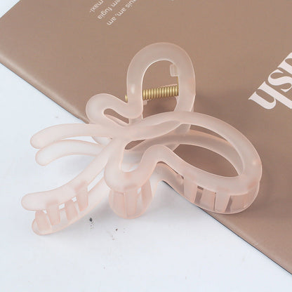 Simple Hollow Out Butterfly Hair Claw Clip