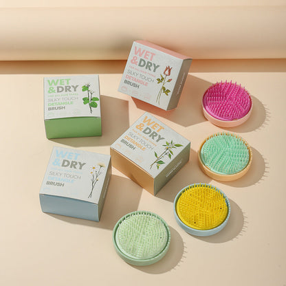 Folding Mini Pocket Cute Comb with Mirror