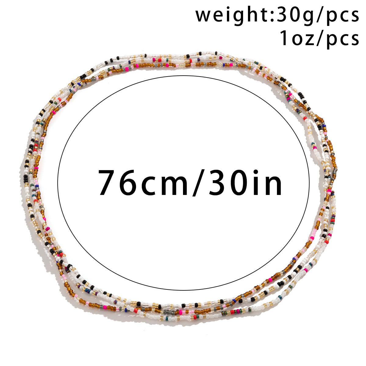 Bead Sexy Layered Waist Chain