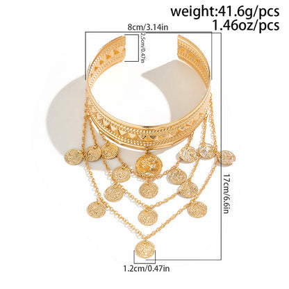 Vintage Tassel Adjustable Arm Cuff