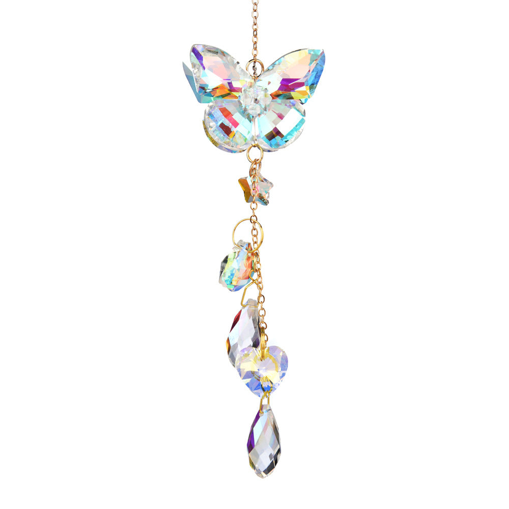 Butterfly Crystal Suncatcher Home Hangings