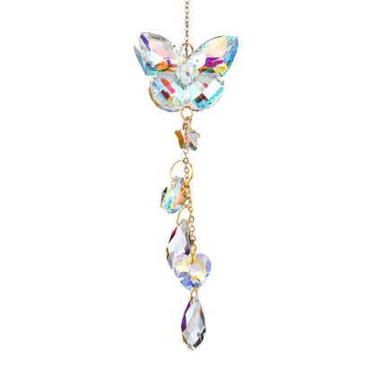 Butterfly Crystal Suncatcher Home Hangings