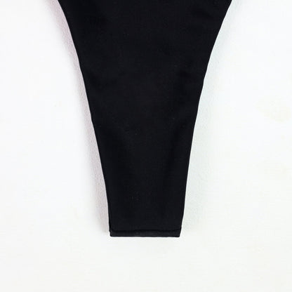 Stylish Color Block Strap Bikini Swimwear