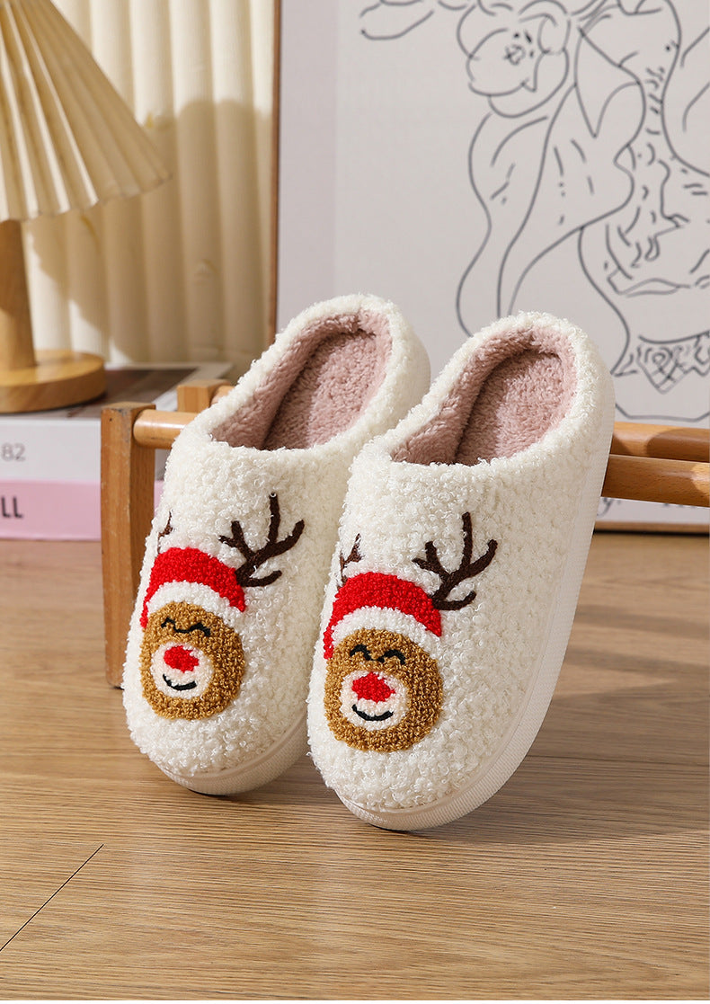 Funny Pattern Soft Winter Indoor Slippers