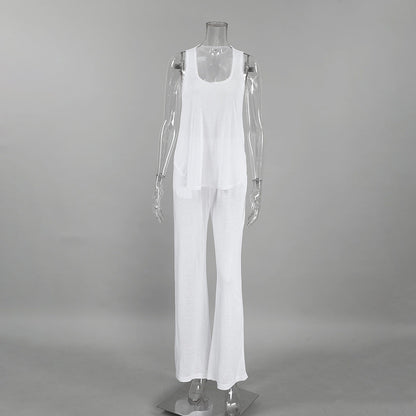 Soft Knit Loose Casual Sleepwear Sets