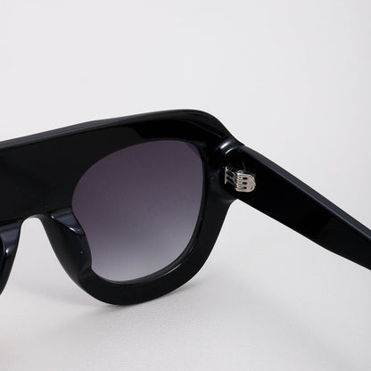 Retro Oversized Square Acetate Sunglasses