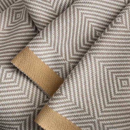 Repeating Geometric Cozy Throw Blanket