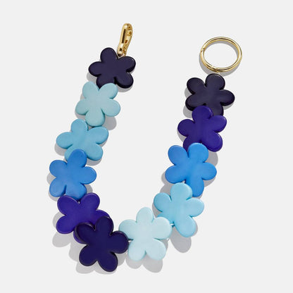 Colorful Flower Beads Keychain Bag Charms