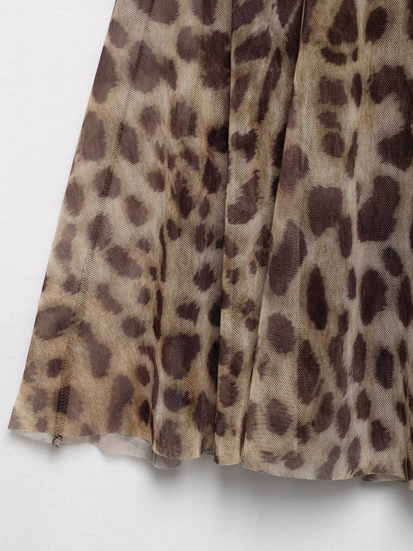 Sexy Backless Print String Mini Dresses