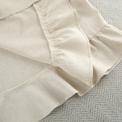 Flounce Simple Loose Homewear Sets