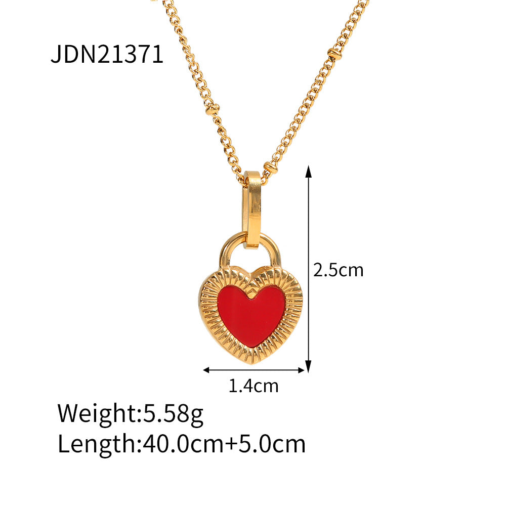 Cute Heart Simple Necklace