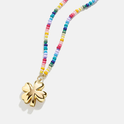 Colorful Flower Beads Keychain Bag Charms