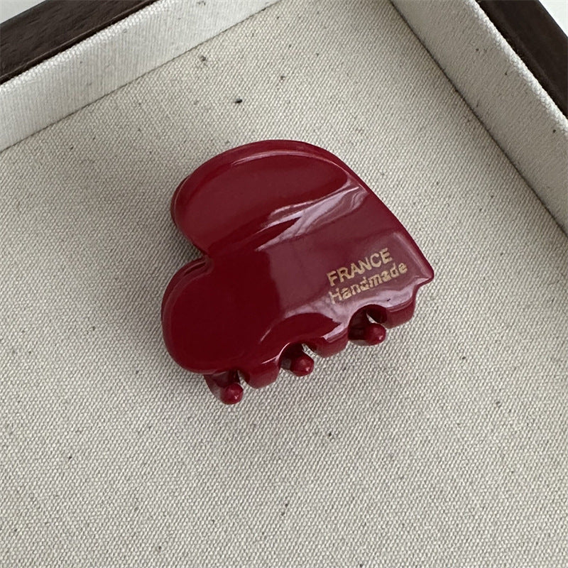 Love Shaped Mini Cute Hair Claws