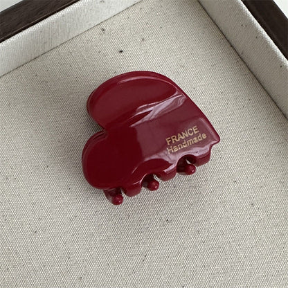 Love Shaped Mini Cute Hair Claws