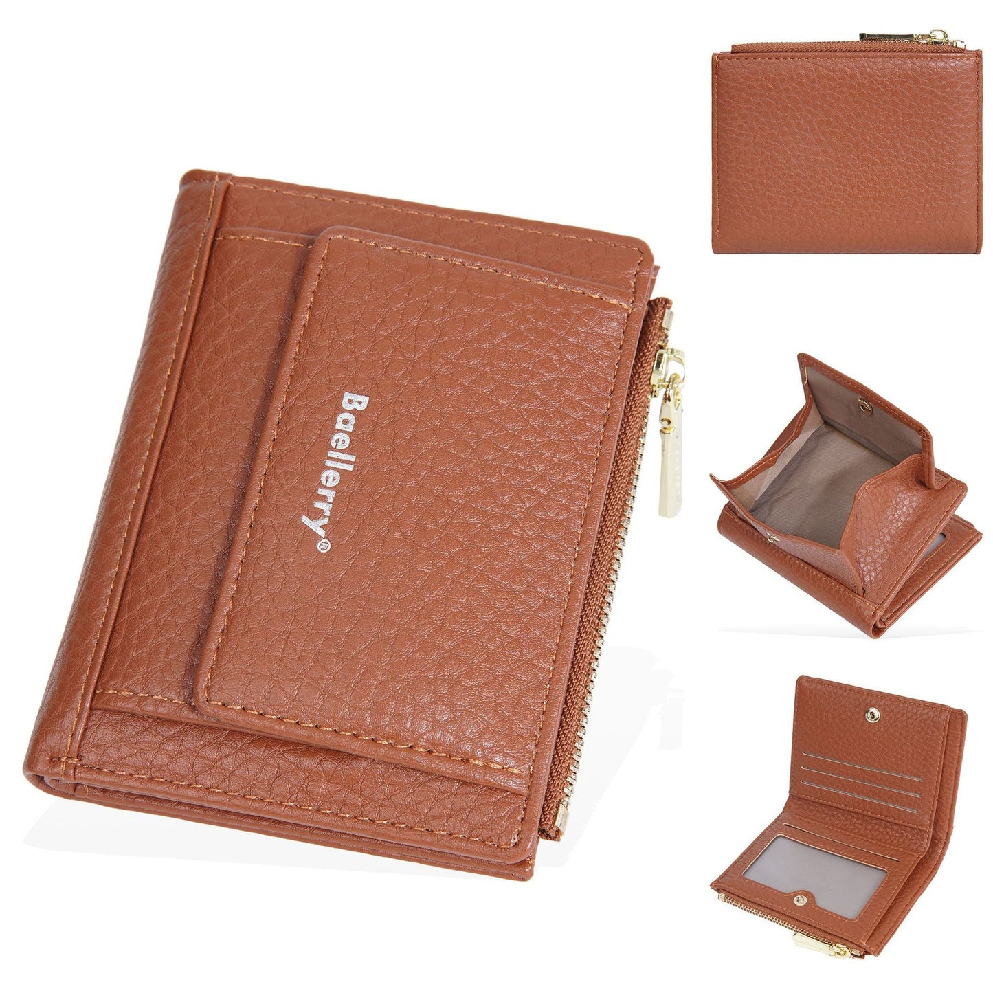 Simple Mini Leather Card Cases Wallets