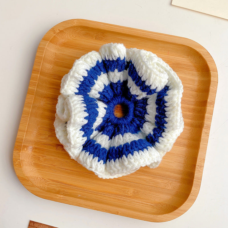 Cute Handmade Crochet Scrunchies Hair Tie