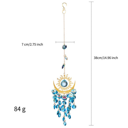 Sun Moon Colorful Crystal Hangings