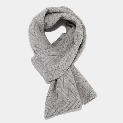 3PCS Solid Color Twist Hat & Scarf Sets