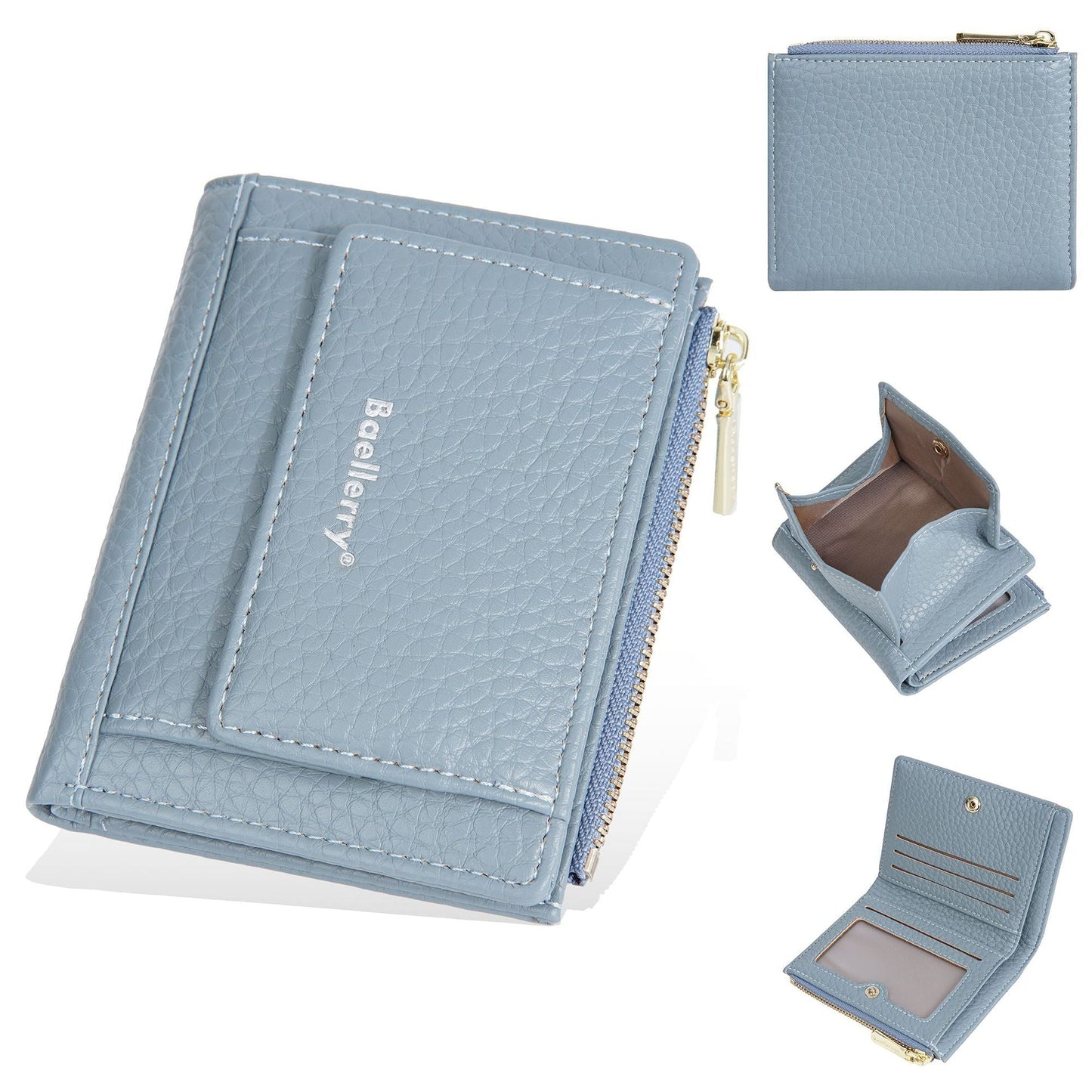 Simple Mini Leather Card Cases Wallets