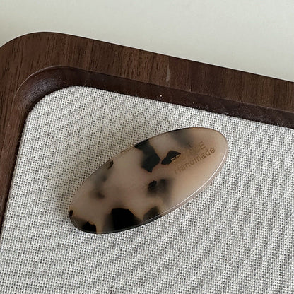 Cute Letter Print Mini Hair Clips