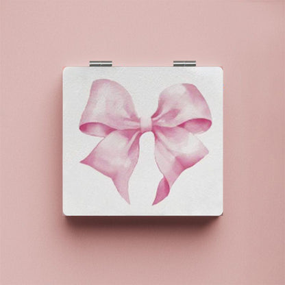 Love Bow Foldable Mini Makeup Mirror