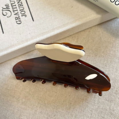 Splice Color Block Acetate Hair Claw