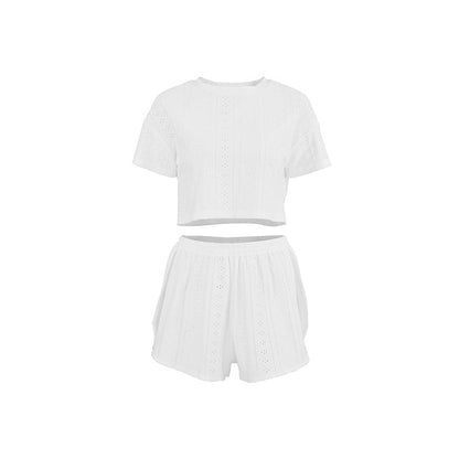 Loose Cute Simple Sleepwear Sets