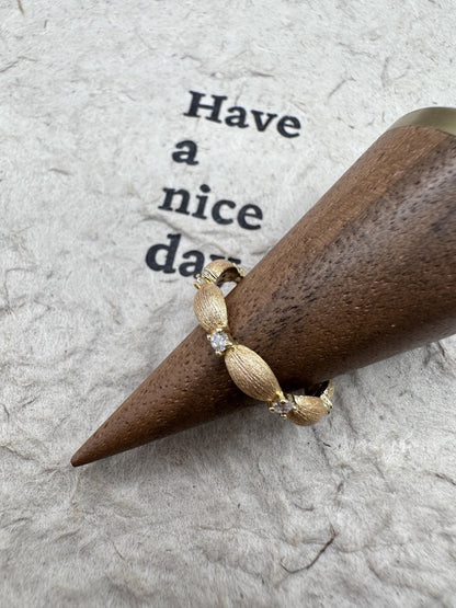 Layered Rhinestone Vintage Elegant Rings