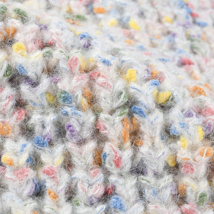 Ribbed Unisex Speckled Knit Beanie Winter Hat