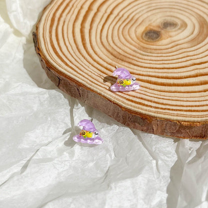 Cute Mini Pumpkin Ghost Halloween Stud Earrings