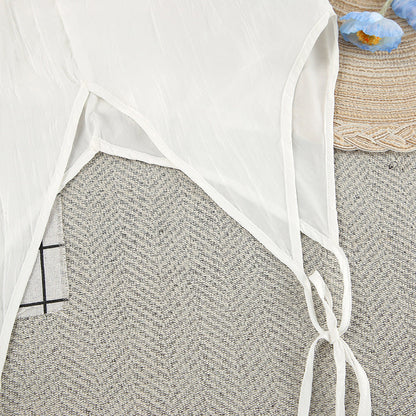 V-Neck Casual String Shoulder Sleepwear Dress