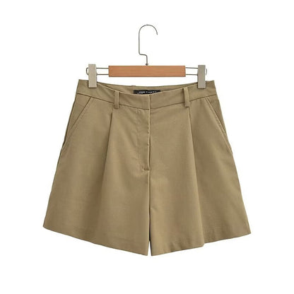 2-Piece Casual Vest Top and Shorts Set