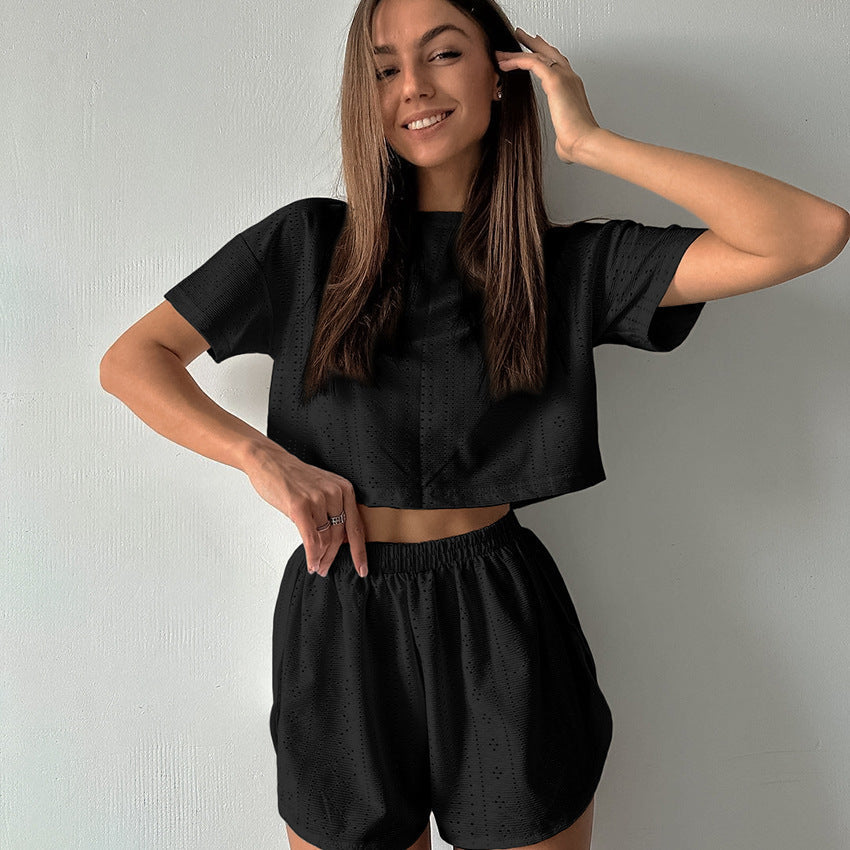 Loose Cute Simple Sleepwear Sets