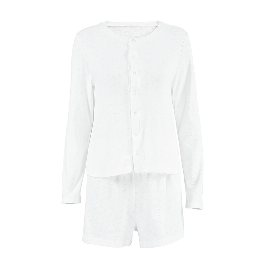 Soft Knit Jacquard Homewear Sets