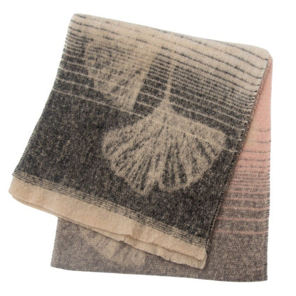 Leaf Print Gradient Color Scarves