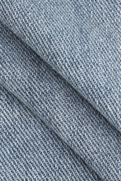 Button Down Strapless Denim Tube Tops