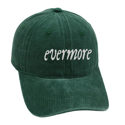 Distressed Letter Embroidered Baseball Caps