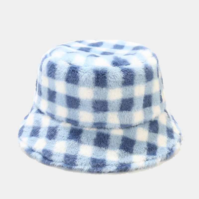 Contrast Color Checker Outdoors Bucket Hats