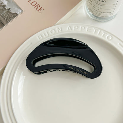 2+Hellow Out Oval Simple Hair Clips