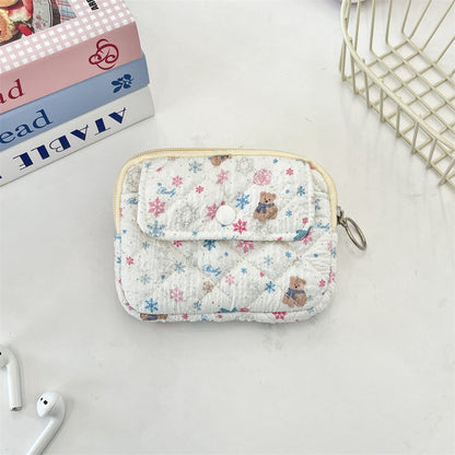 Cute Print Mini Card Cases Wallets