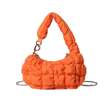 Cute Cloud Puffer Chain Mini Handbag