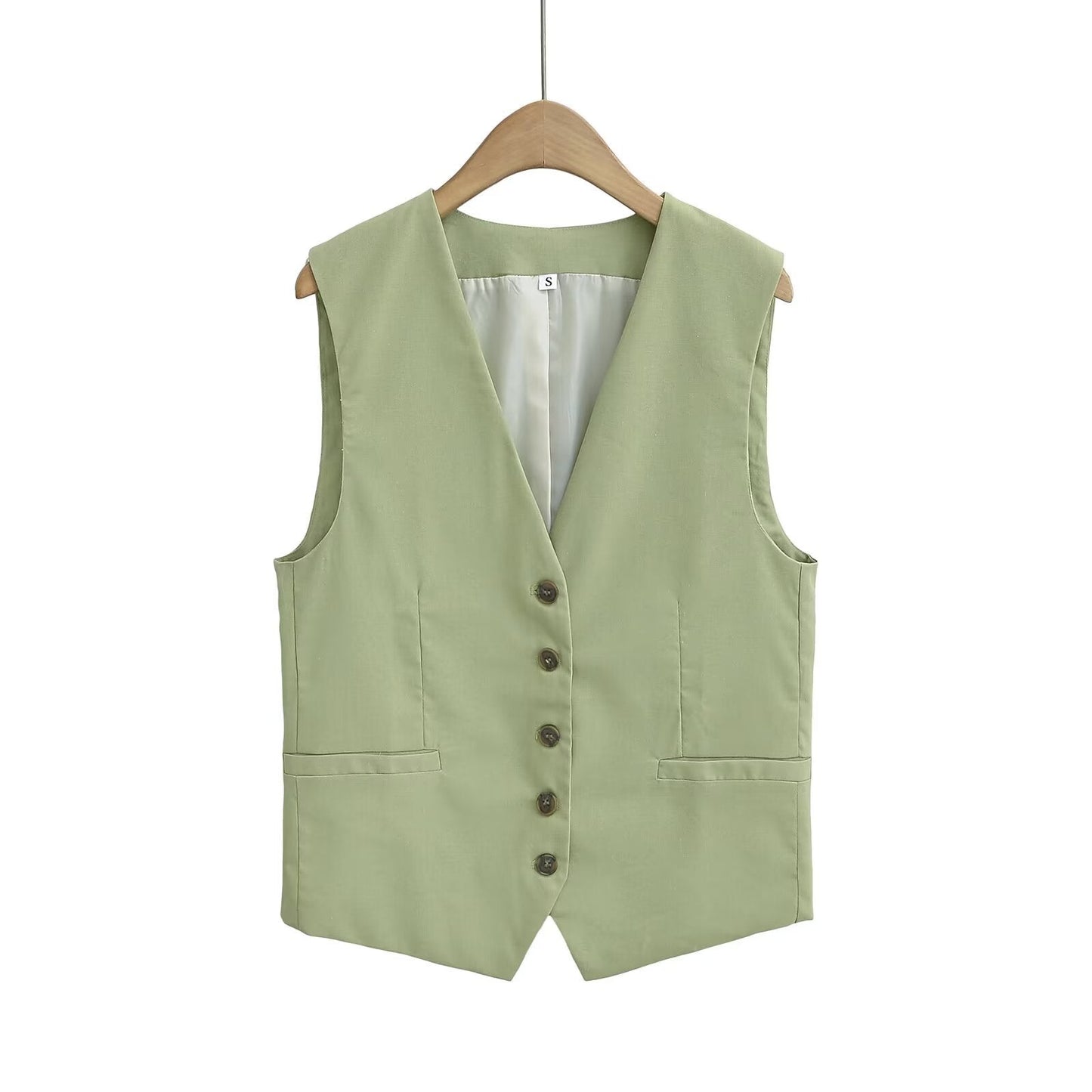 2-Piece Casual Vest Top and Shorts Set