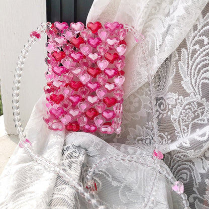 Jelly Love Beads Mini Shoulder Bag