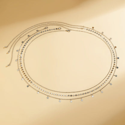 Sexy Butterfly Pearl Tassel Waist Chain