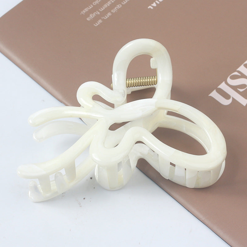 Simple Hollow Out Butterfly Hair Claw Clip